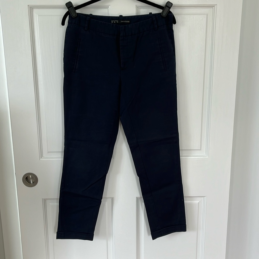 GUC: Zara basic navy size 6 pants / trousers
